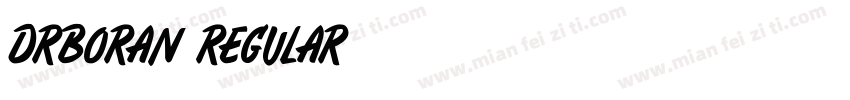 DRboran Regular字体转换